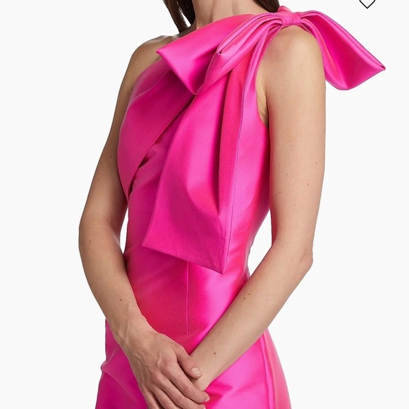 New Without Tags Sachin + Babi Bonnie Gown in Color Fuschsia. - Picture 2 of 12